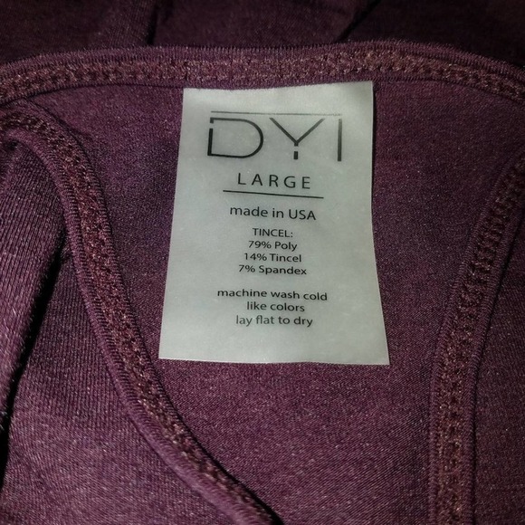 DYI Pure Barre Asymmetrical Flow Tank Top - Picture 5 of 5